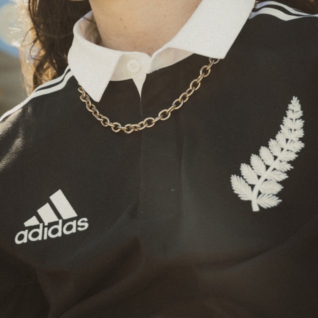 Polo Adidas Negro All Blacks Rugby Heritage