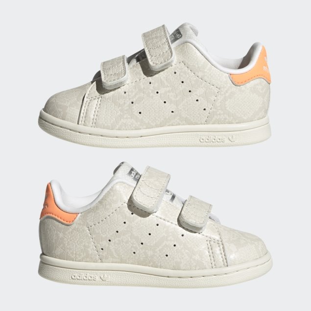 Moda Adidas Stan Smith Zapatos Rayo Naranja