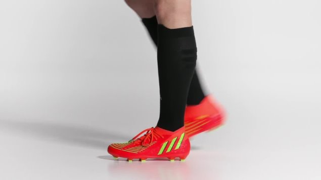 Rojo Adidas Predator Edge.2 Tacos Para Terreno Firme