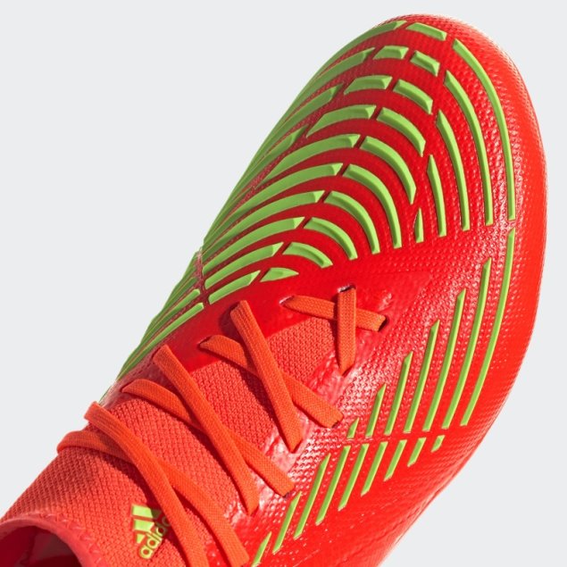 Rojo Adidas Predator Edge.2 Tacos Para Terreno Firme