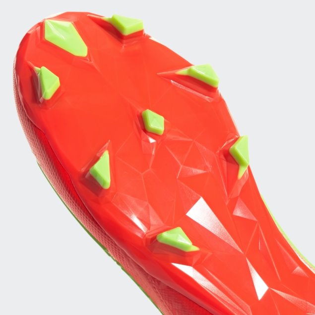 Rojo Adidas Predator Edge.2 Tacos Para Terreno Firme