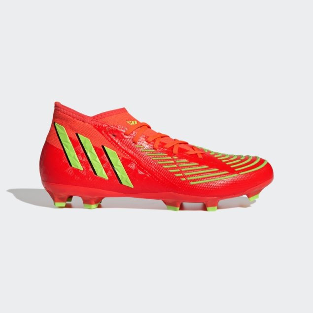 Rojo Adidas Predator Edge.2 Tacos Para Terreno Firme