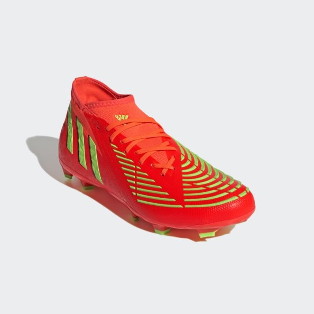 Rojo Adidas Predator Edge.2 Tacos Para Terreno Firme