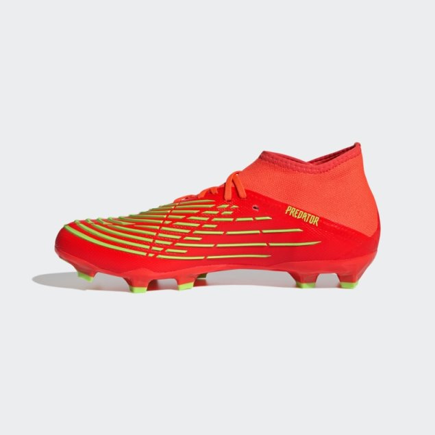 Rojo Adidas Predator Edge.2 Tacos Para Terreno Firme