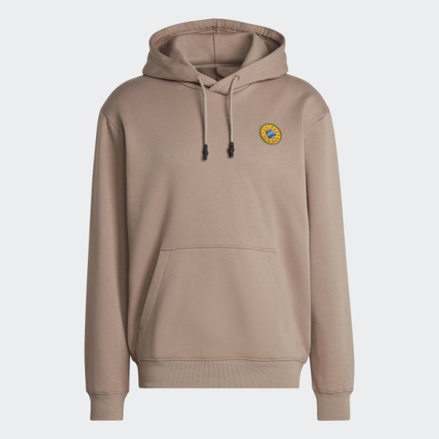Adidas Sudadera Con Capucha Wander Hour Marrón Calcáreo