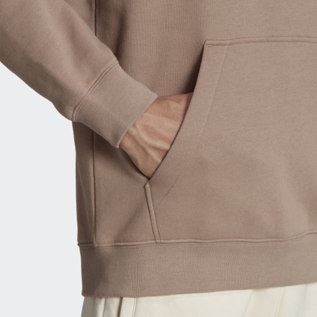 Adidas Sudadera Con Capucha Wander Hour Marrón Calcáreo