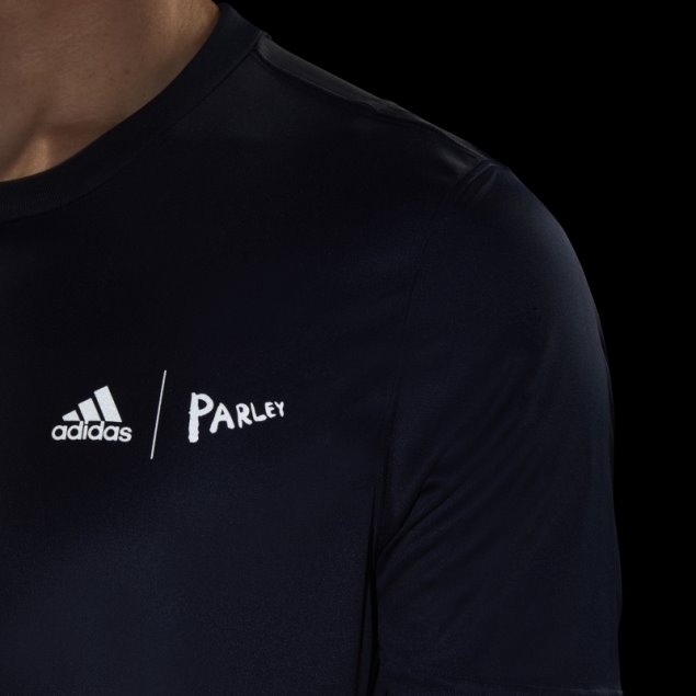 Camiseta Adidas X Parley Running Tinta