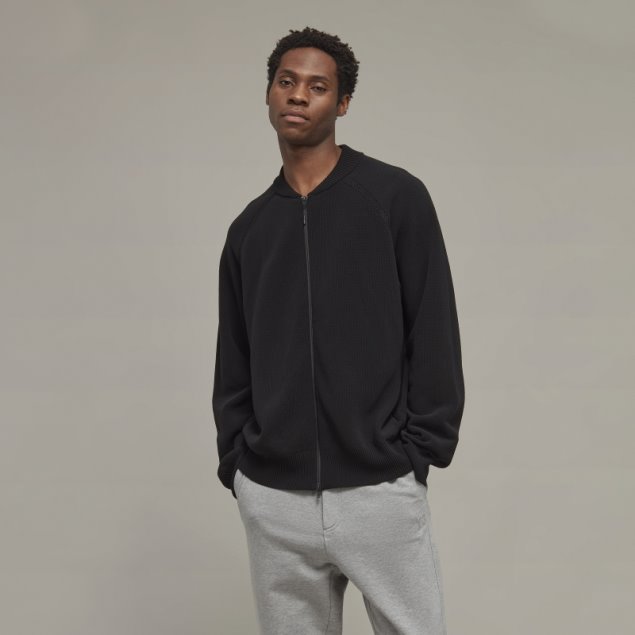 Adidas Y-3 Sudadera Clásica De Punto Con Cremallera Completa