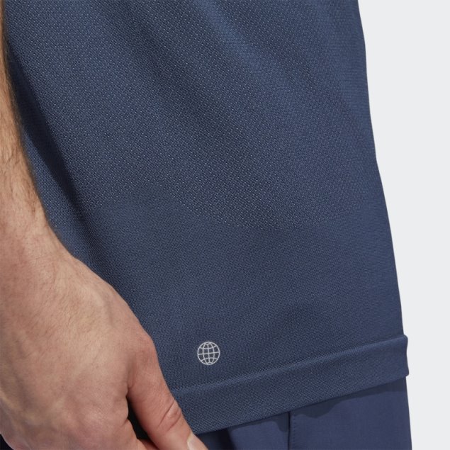 Azul Marino Adidas Go-to Polo Sin Costuras