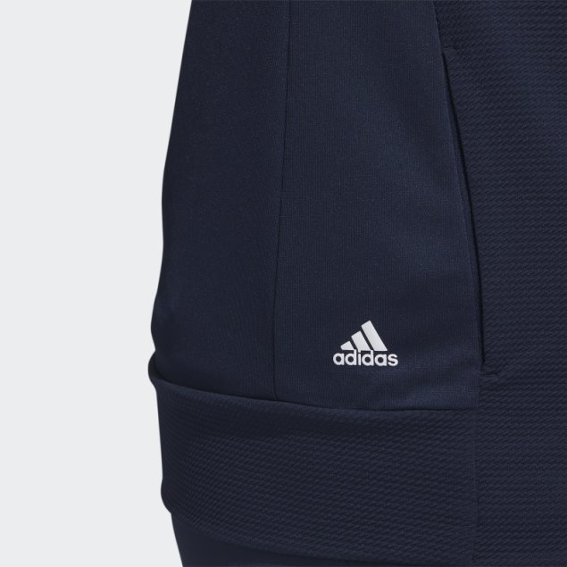 Adidas Chaqueta Texturizada Con Cremallera Completa (talla Grande) Azul Marino