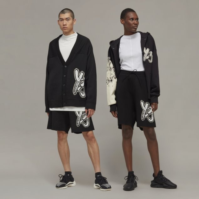 Pantalones Cortos De Punto Con Logo Y-3 Adidas