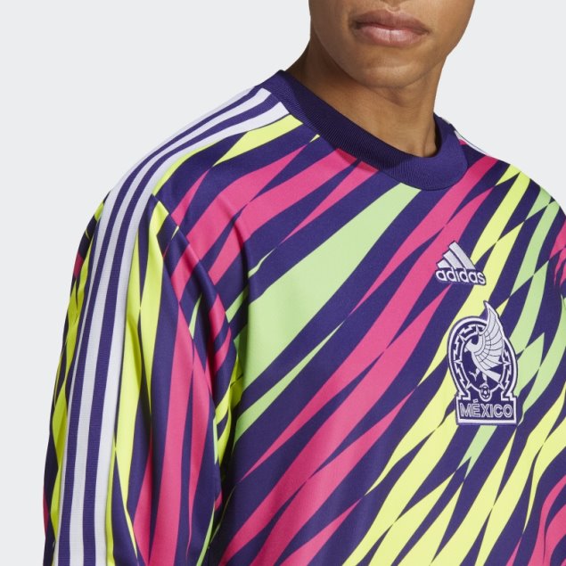 Mexico Icon Portero Jersey College Purple Adidas
