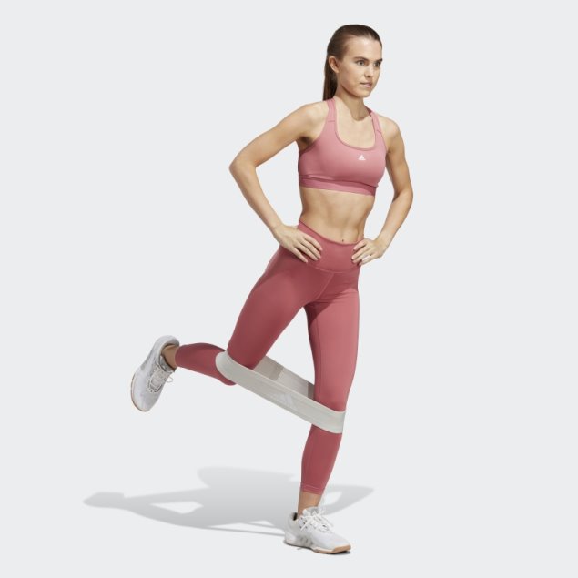Leggings Rosa Adidas Optime Training 7/8