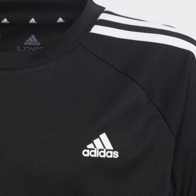 Camiseta Adidas Sereno Aeroready Negro Caliente