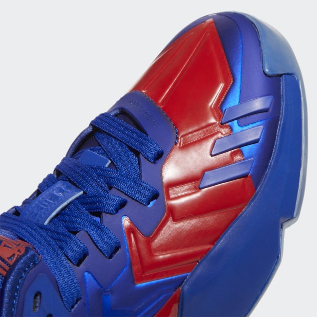 Adidas Negrita Azul Super D.o.n. Número 4 Zapatos De Baloncesto