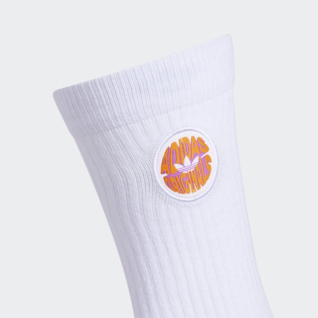 Calcetines En Espiral 3 Pares Blanco Adidas