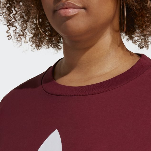 Adidas Adicolor Classics Trefoil Camiseta (talla Grande) Rojo