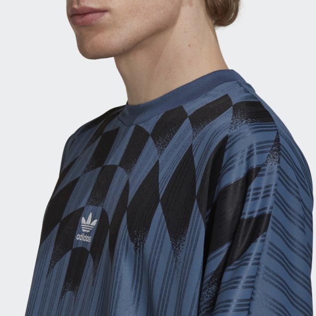 Acero Adidas Rekive Camiseta De Manga Larga Gráfica