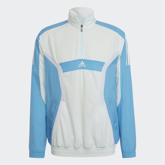 Camiseta Adidas Training Con Cremallera De Un Cuarto, Ice Mint
