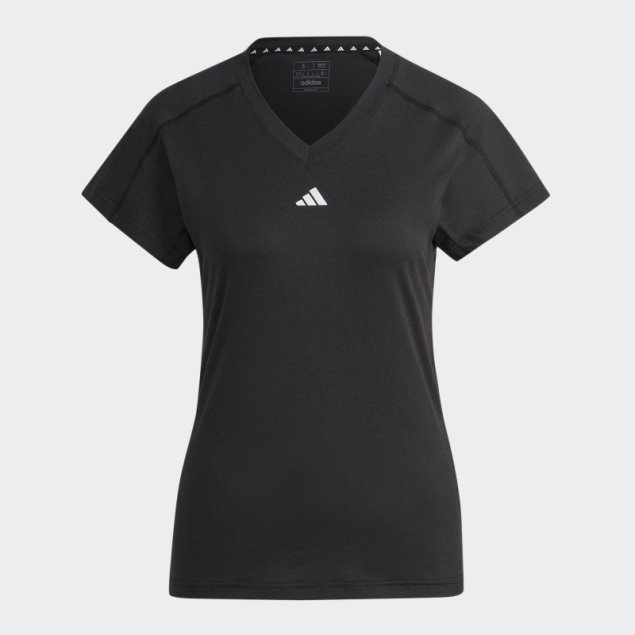 Adidas Aeroready Train Essentials Minimal Branding Camiseta Con Cuello En V