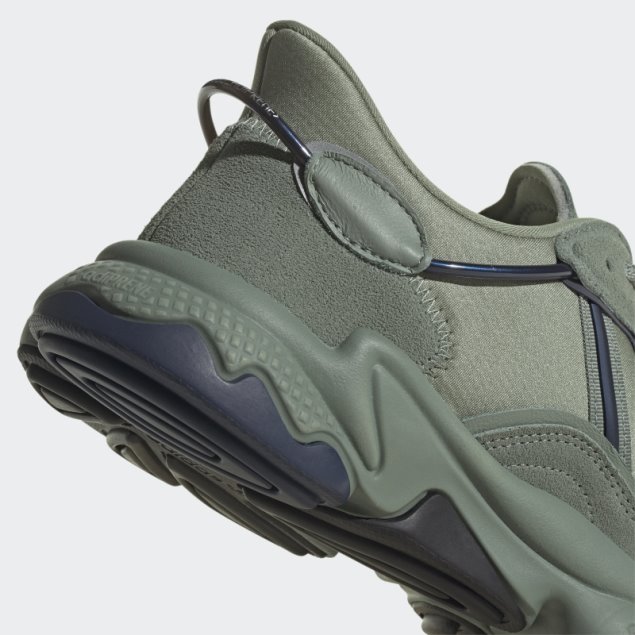 Zapatos Ozweego Plata Verde Adidas