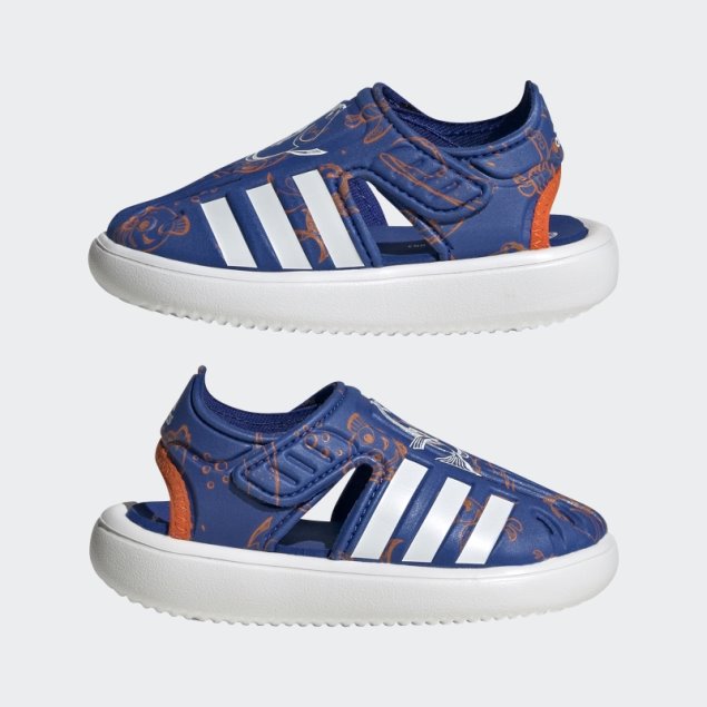 Adidas Buscando A Nemo Y Dory Sandalias De Agua De Verano Con Punta Cerrada Azul