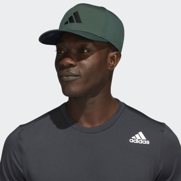 Adidas Gorra Snapback Con Logo Verde óxido