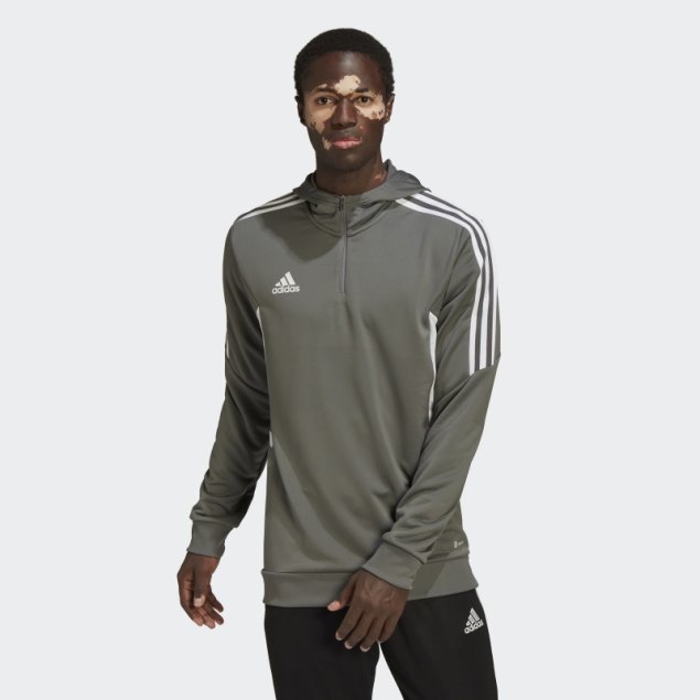 Sudadera Gris Condivo 22 Track Adidas