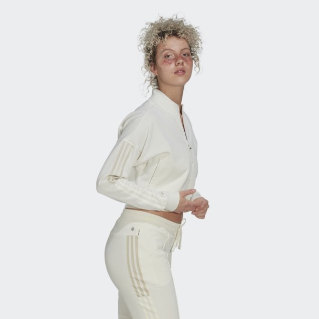 Sudadera Adidas Blanca Corta