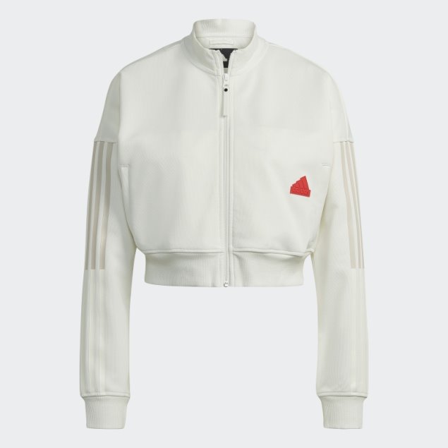 Sudadera Adidas Blanca Corta