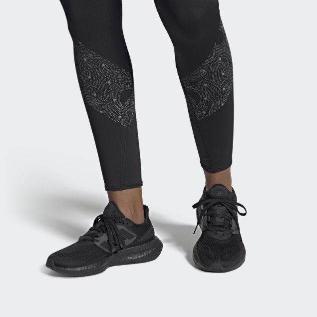 Elegante Adidas Pureboost 22 Zapatos Negro