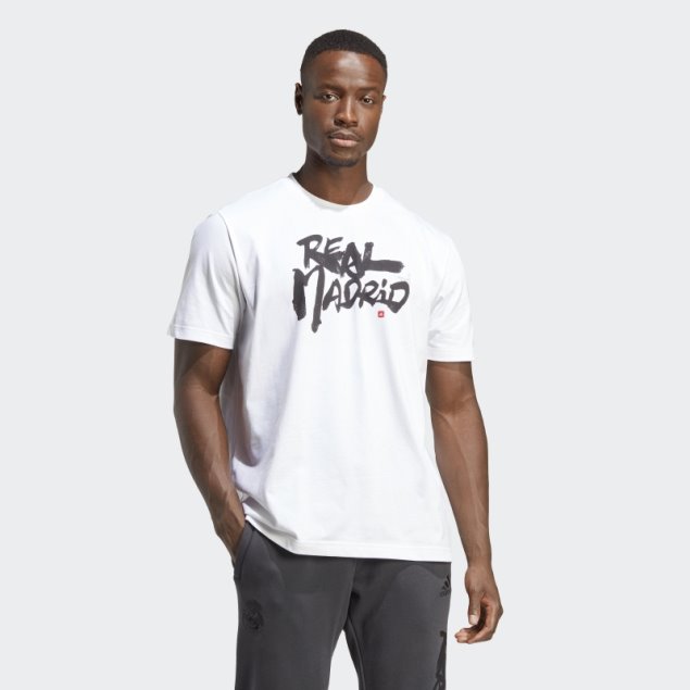 Camiseta Adidas Real Madrid China Historia Blanca