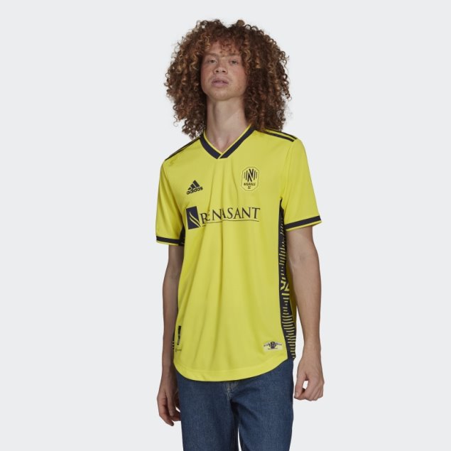 Camiseta Primera Equipación Nashville Sc 22/23 Amarillo Shock Adidas Adidas