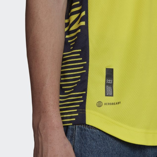 Camiseta Primera Equipación Nashville Sc 22/23 Amarillo Shock Adidas Adidas