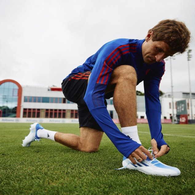 Adidas X Speedflow.1 Tacos Para Terreno Firme En Blanco