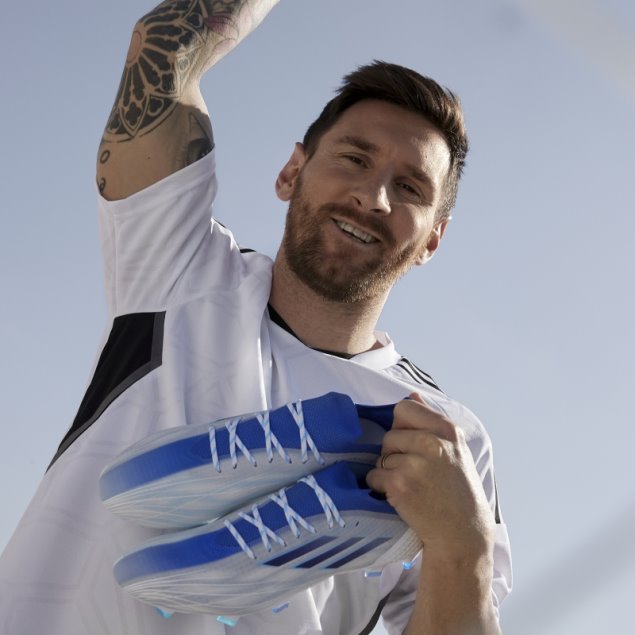 Adidas X Speedflow.1 Tacos Para Terreno Firme En Blanco