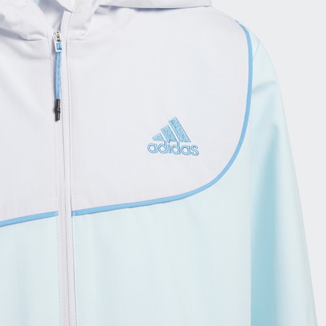 Chaqueta Adidas Para Niños Grandes Trae Young Dash Gris