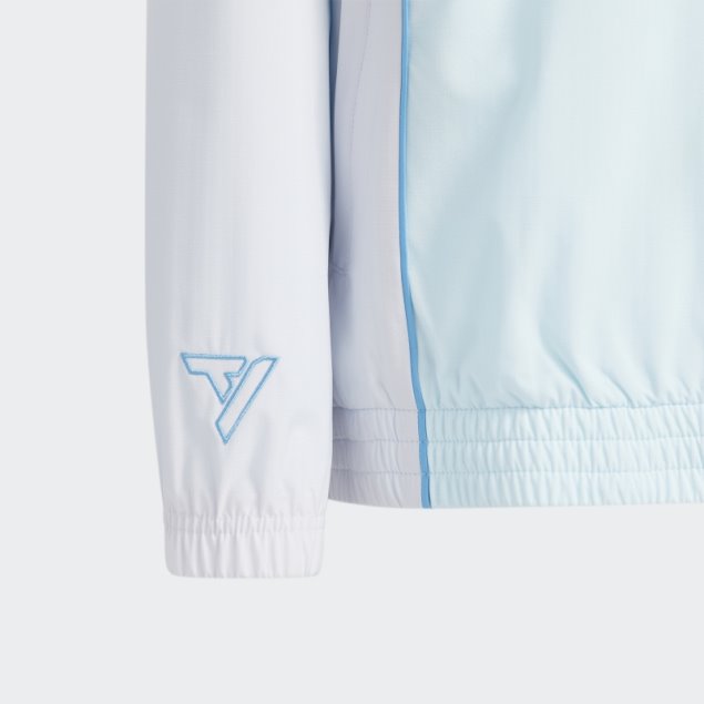 Chaqueta Adidas Para Niños Grandes Trae Young Dash Gris