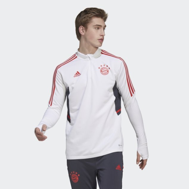 Adidas Fc Bayern Condivo 22 Camiseta De Entrenamiento Blanco
