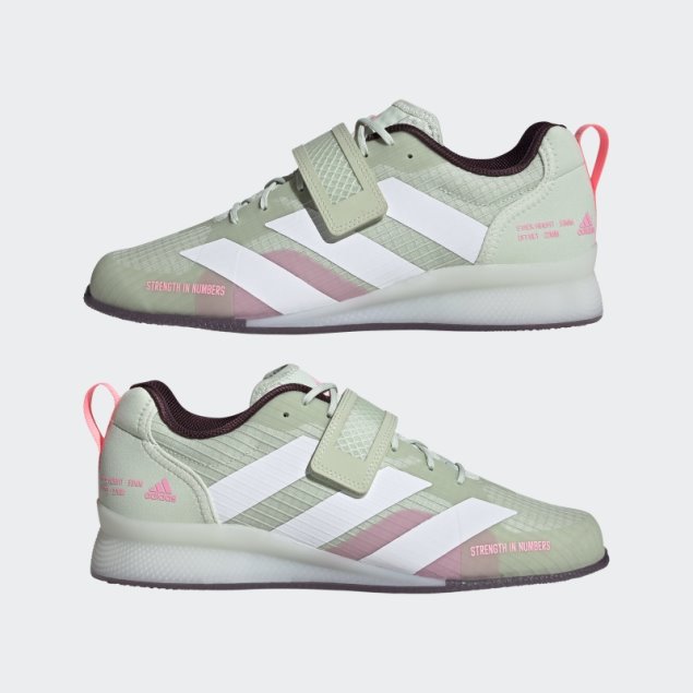 Zapatillas Adidas Verde Adipower Halterofilia 3