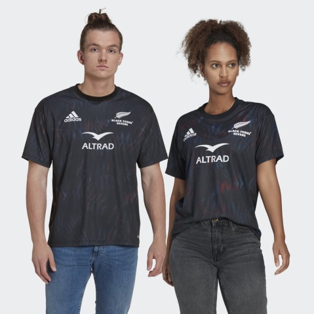 Adidas Camiseta De Local Adidas Black Ferns Sevens (género Neutral)
