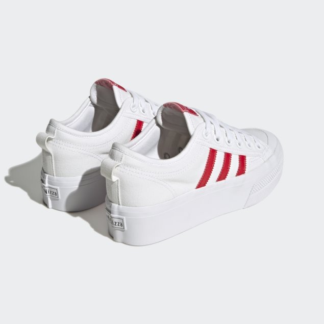 Adidas Nizza Plataforma Zapatos Escarlata