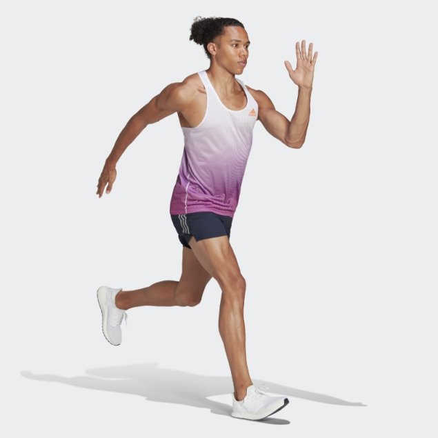 Camiseta Adidas Lila Adizero