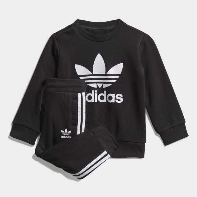 Conjunto De Sudadera Adidas Negra