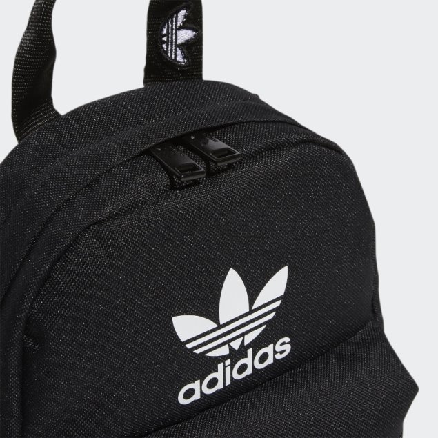 Minimochila Negra Adidas Trefoil 2.0