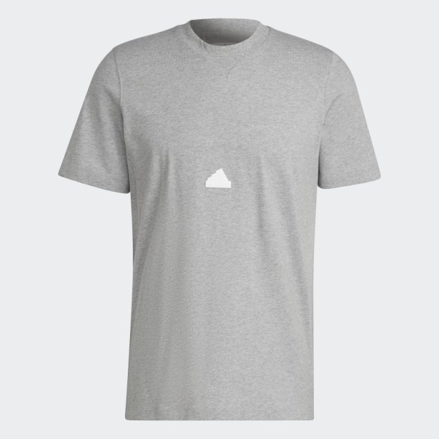 Camiseta Adidas Classic Gris Medio