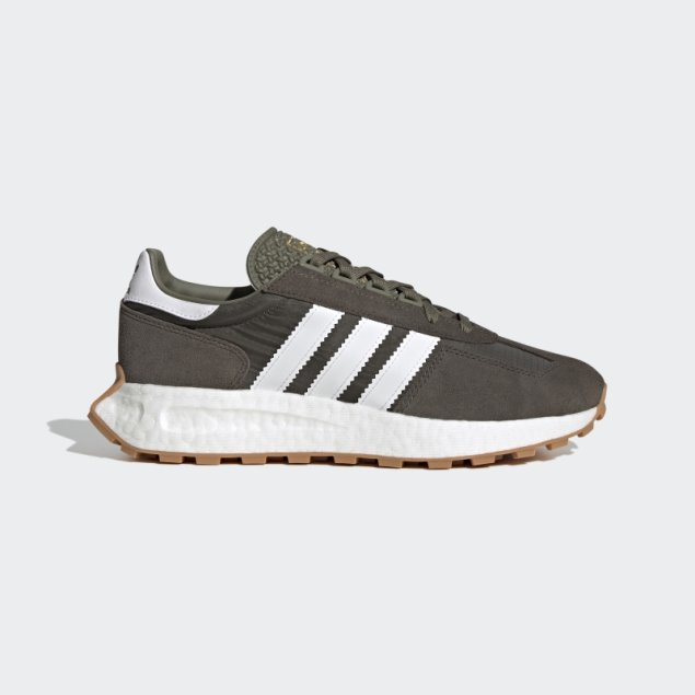 Elegante Verde Oliva Adidas Retropy E5 Zapatos