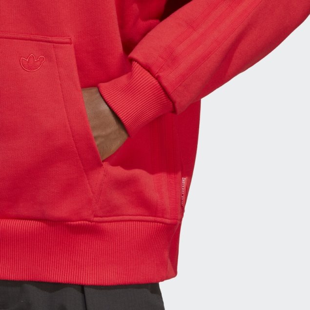 Adidas Sudadera Con Capucha Escarlata