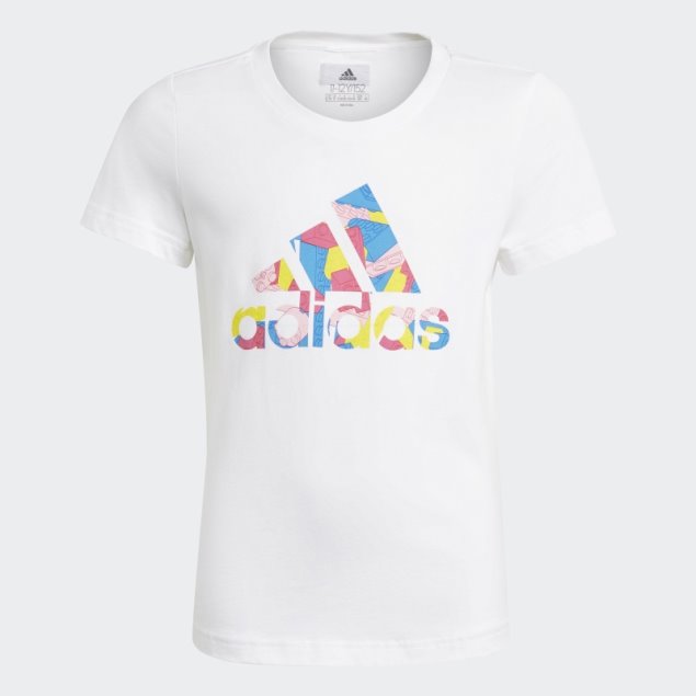Camiseta Gráfica Adidas X Classic Lego Blanca Moda
