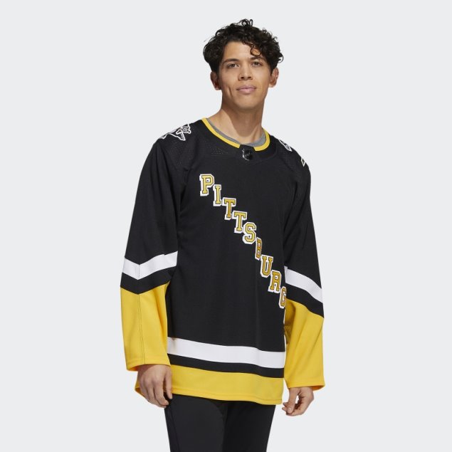 Camiseta De Los Pingüinos De Distancia Auténtico Adidas Negro